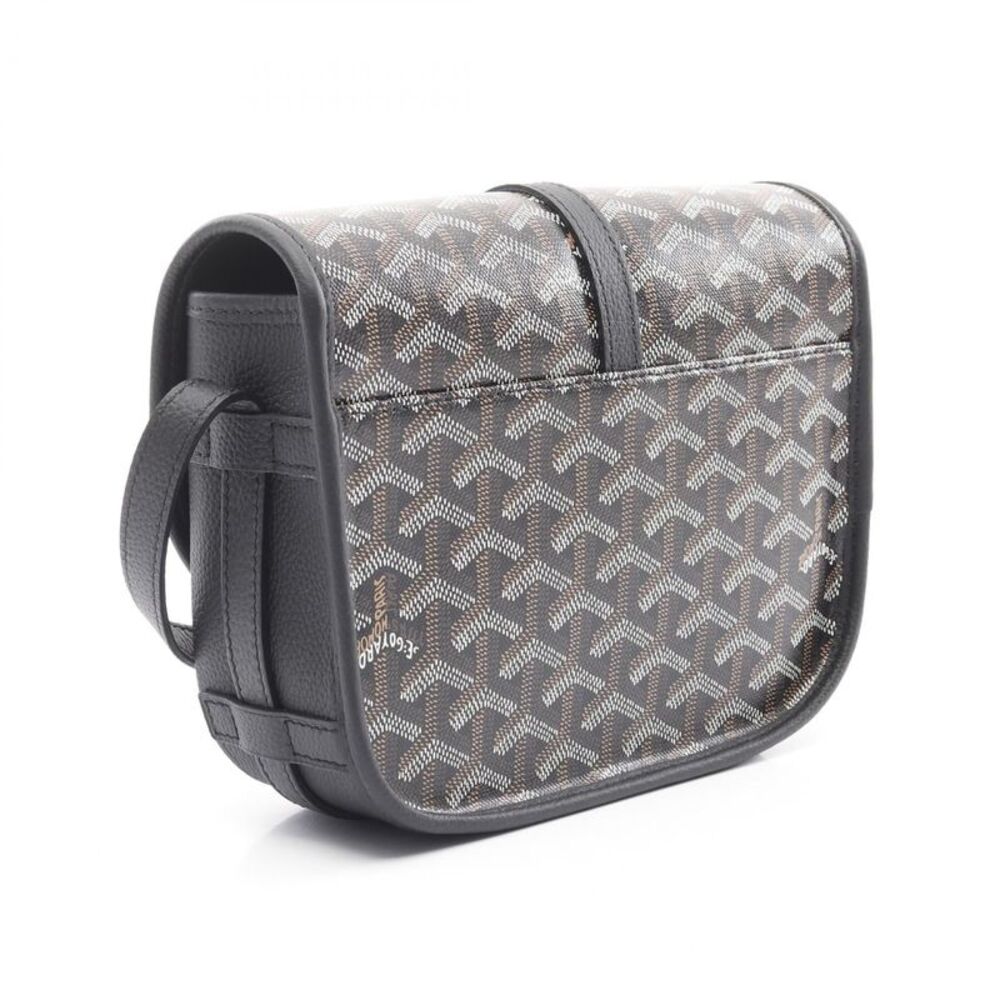 Goyard Belvedere PM PVC Coated Canvas Leather Shoulder Bag - Picture 2 of 5